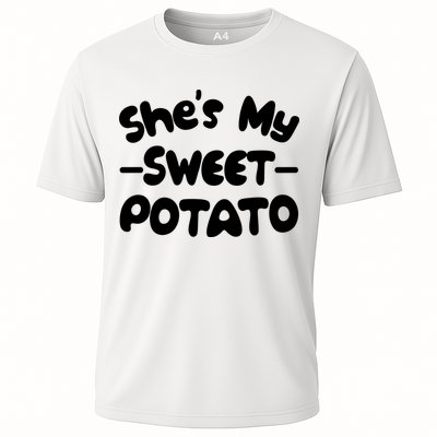 Cute Matching Couples She's My Sweet Potato Performance Shirt