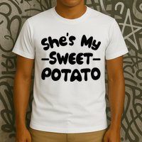 Cute Matching Couples She's My Sweet Potato T-Shirt