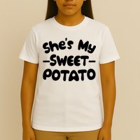 Cute Matching Couples She's My Sweet Potato T-Shirt