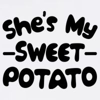 Cute Matching Couples She's My Sweet Potato T-Shirt