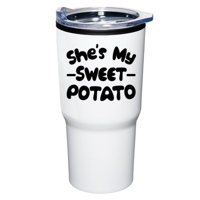 Cute Matching Couples She's My Sweet Potato Tumbler