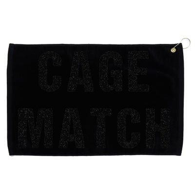 Cage Match Grommeted Golf Towel