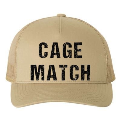 Cage Match Yupoong Adult 5-Panel Trucker Hat