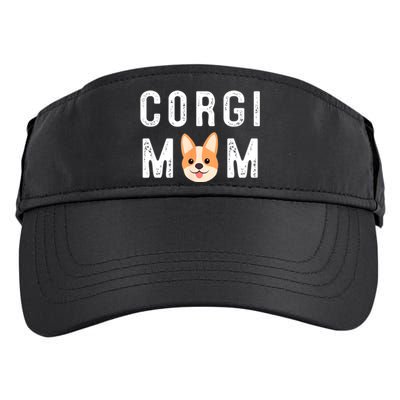 Corgi Mom Adult Drive Performance Visor