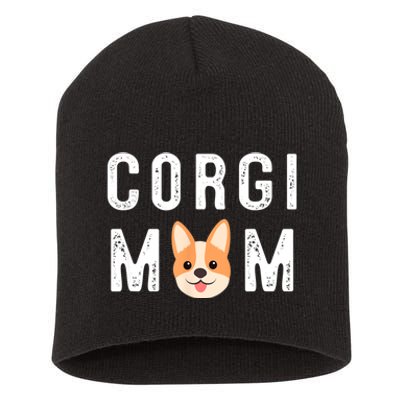 Corgi Mom Short Acrylic Beanie