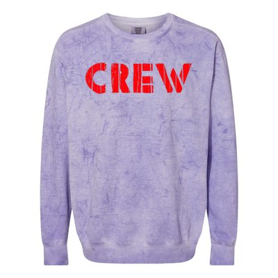 CREW member Colorblast Crewneck Sweatshirt