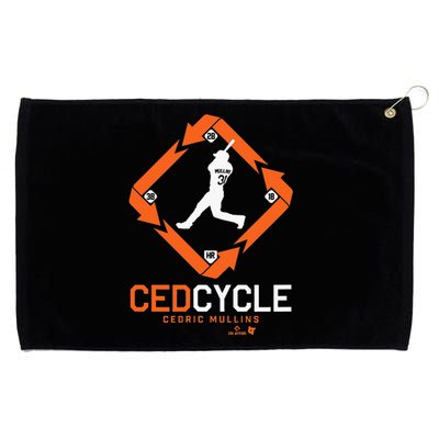 Cedric Mullins Cycle Baltimore Baseball Grommeted Golf Towel