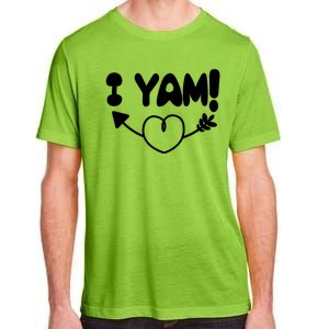 Cute Matching Couples I Yam Adult ChromaSoft Performance T-Shirt