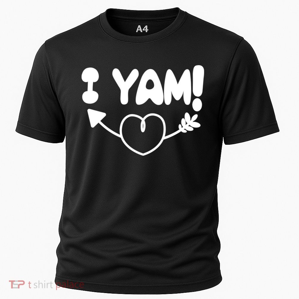 Cute Matching Couples I Yam Performance Shirt