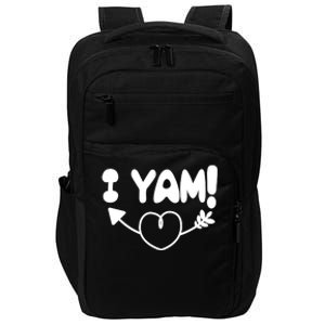 Cute Matching Couples I Yam Impact Tech Backpack