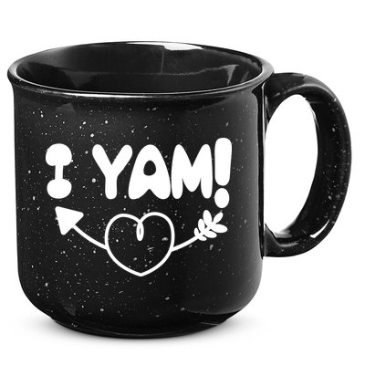 Cute Matching Couples I Yam 15oz Campfire Ceramic Mug