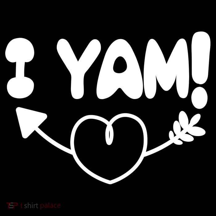 Cute Matching Couples I Yam Youth Performance Sprint T-Shirt