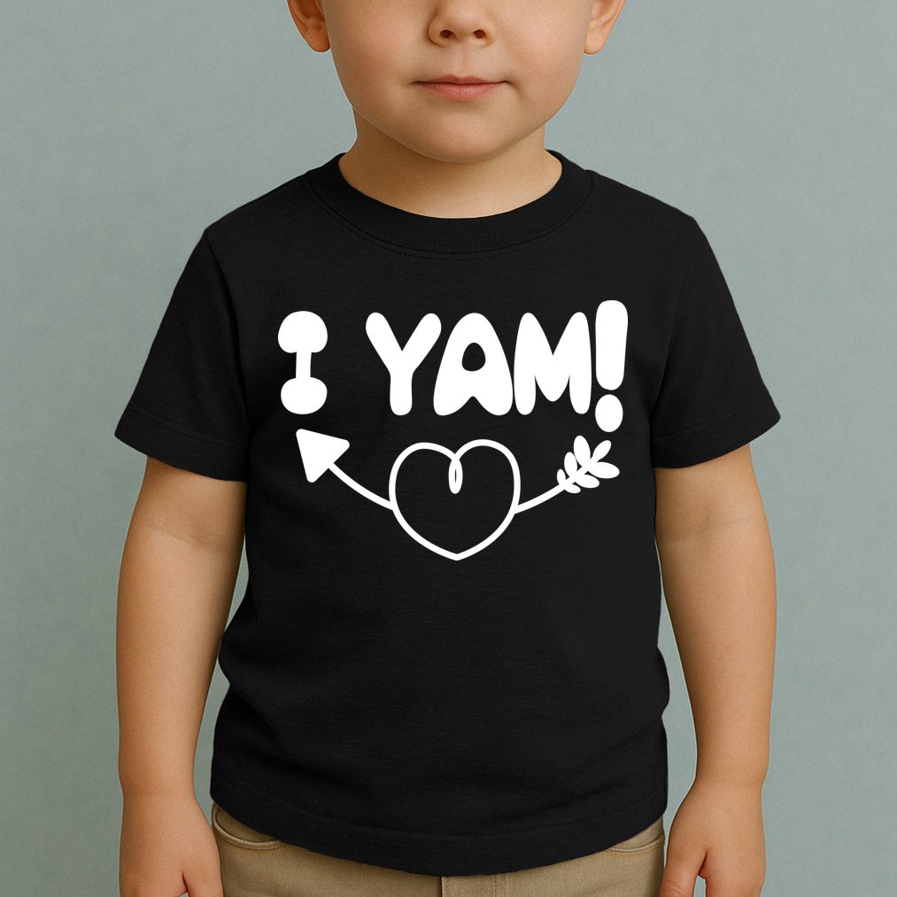 Cute Matching Couples I Yam Toddler T-Shirt