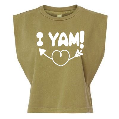 Cute Matching Couples I Yam Garment-Dyed Women's Muscle Tee