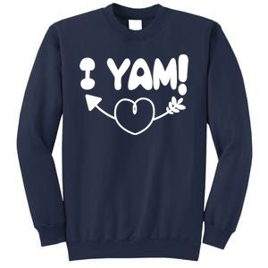 Cute Matching Couples I Yam Sweatshirt