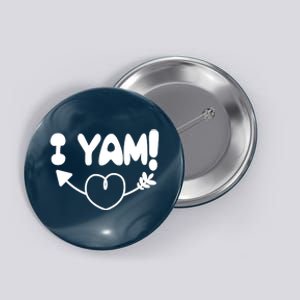 Cute Matching Couples I Yam Button