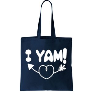 Cute Matching Couples I Yam Tote Bag