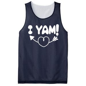 Cute Matching Couples I Yam Mesh Reversible Basketball Jersey Tank