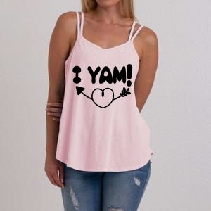 Cute Matching Couples I Yam Women's Strappy Tank