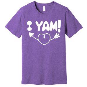 Cute Matching Couples I Yam Premium T-Shirt