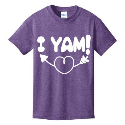 Cute Matching Couples I Yam Kids T-Shirt
