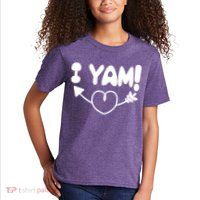 Cute Matching Couples I Yam Kids T-Shirt