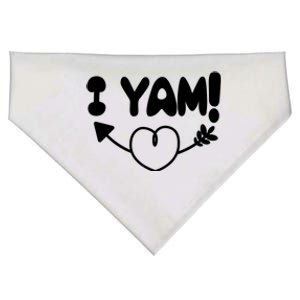 Cute Matching Couples I Yam USA-Made Doggie Bandana