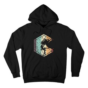 Climbing Mountaineering Climber Athletes Mountain Rock Hoodie