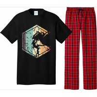 Climbing Mountaineering Climber Athletes Mountain Rock Pajama Set