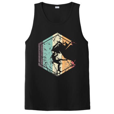 Climbing Mountaineering Climber Athletes Mountain Rock PosiCharge Competitor Tank