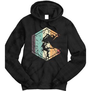 Climbing Mountaineering Climber Athletes Mountain Rock Tie Dye Hoodie