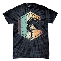 Climbing Mountaineering Climber Athletes Mountain Rock Tie-Dye T-Shirt