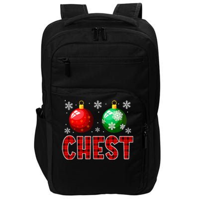 Christmas Matching Couple Family Chestnuts Impact Tech Backpack