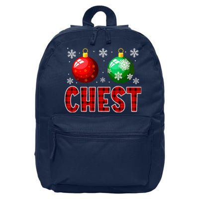 Christmas Matching Couple Family Chestnuts 16 in Basic Backpack