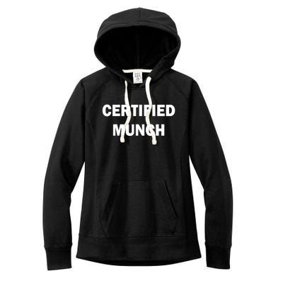 Certified Munch Women's Fleece Hoodie