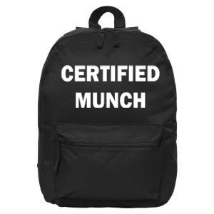 Certified Munch 16 in Basic Backpack