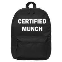 Certified Munch 16 in Basic Backpack