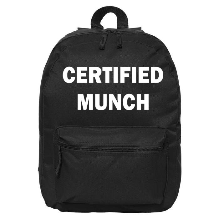 Certified Munch 16 in Basic Backpack