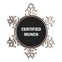 Certified Munch Metallic Star Ornament