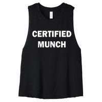 Certified Munch Women's Racerback Cropped Tank