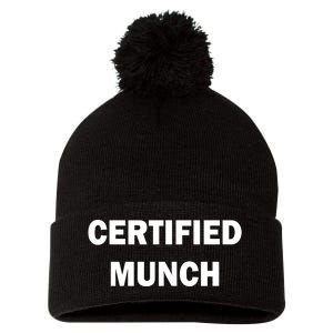 Certified Munch Pom Pom 12in Knit Beanie