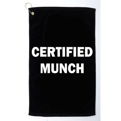 Certified Munch Golf Towel