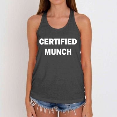 Certified Munch Women's Knotted Racerback Tank