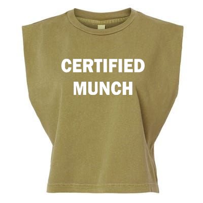 Certified Munch Garment-Dyed Women's Muscle Tee