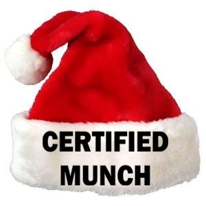 Certified Munch Premium Christmas Santa Hat