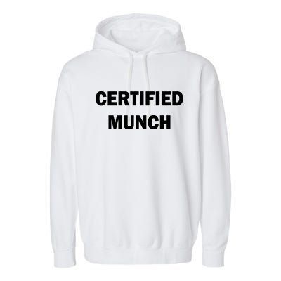 Certified Munch Garment-Dyed Fleece Hoodie