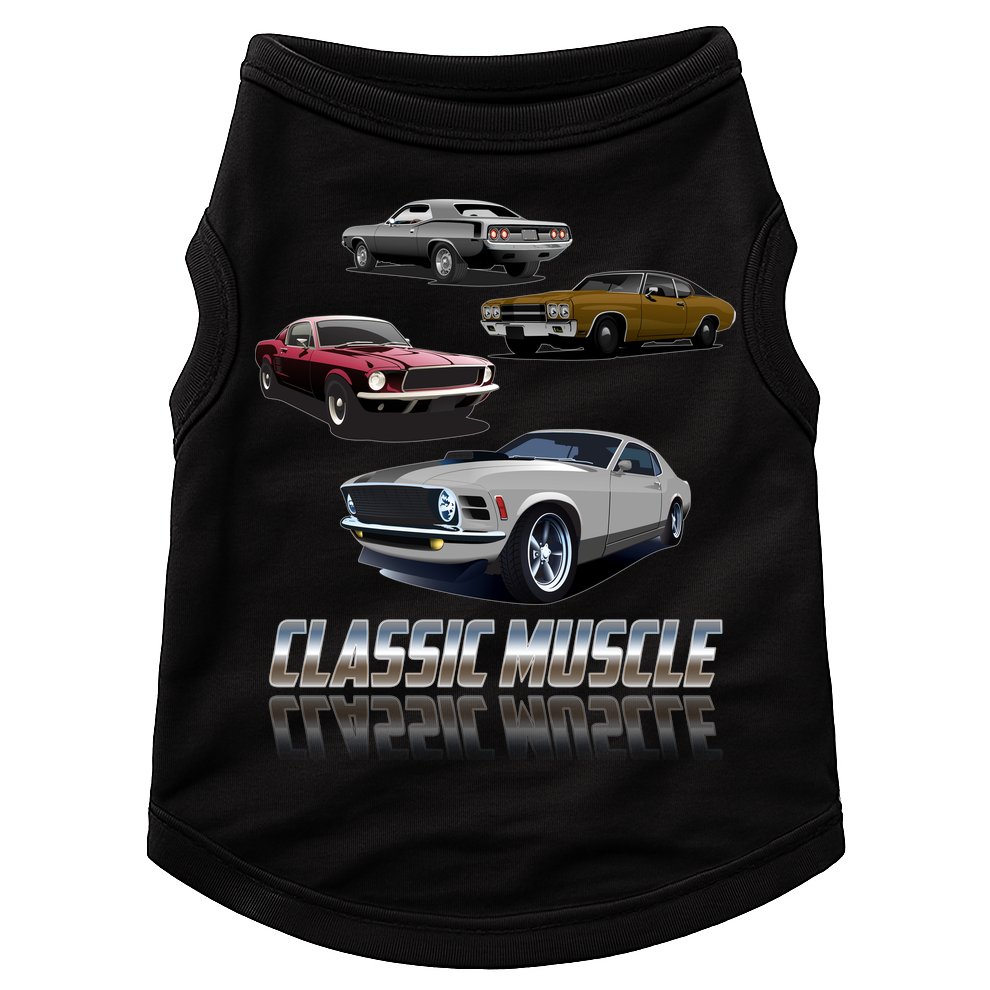 Classic Muscle Classic Sports Cars Doggie Tank