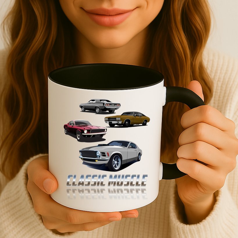 Classic Muscle Classic Sports Cars Mug