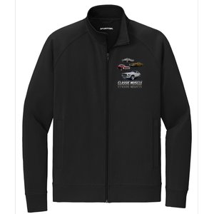 Classic Muscle Classic Sports Cars Stretch Full-Zip Cadet Jacket