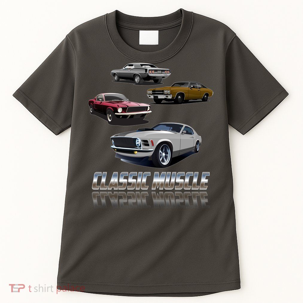 Classic Muscle Classic Sports Cars Tall T-Shirt